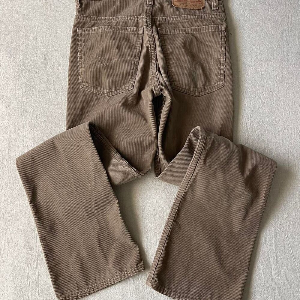 Levi-s Women's Brown and Tan Jeans